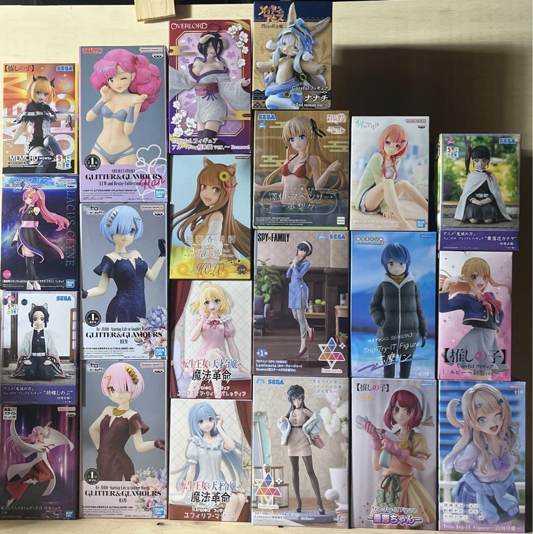 【最終セール】着せ恋　リゼロ等　美少女　フィギュア　まとめ売り　15個セット Yahoo!オークション - 美少女フィギュアまとめ売り20点リゼロ 着せ恋